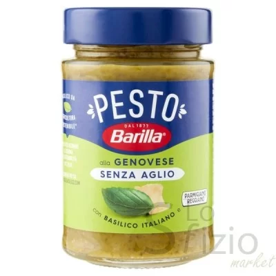 BARILLA PESTO SAUCE WITHOUT GARLIC 190G