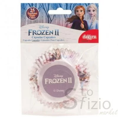 DEKORA CAPSULE CUPCAKE FROZEN II X25PZ - Home, Casa, Ingredienti per Dolci