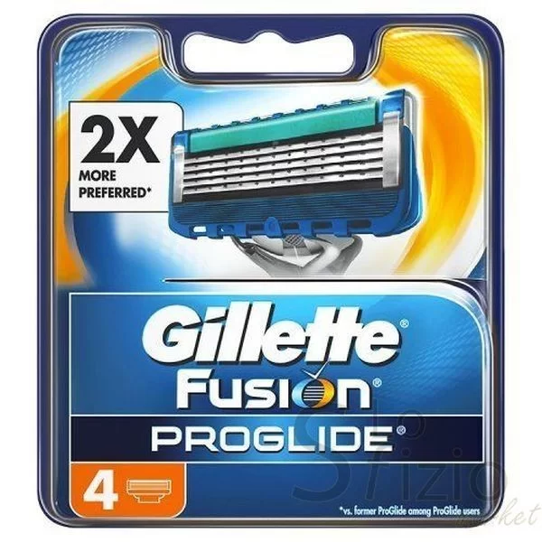 Gillette Fusion ProGlide Razor Blades 4 pcs