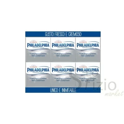 KRAFT PHILADELPHIA CLASSICO 6X25GR 150GR - Home, Freschi, Formaggi, Spalmabili