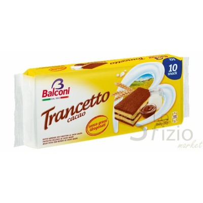 BALCONI TRANCETTO CACAO 10 SNACK 280GR