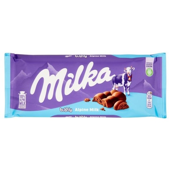 MILKA TAVOLETTA CIOCCOLATA LUFLEE 90GR