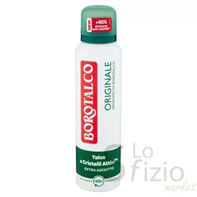 BOROTALCO DEO SPRAY ORIGIANL 150ML - Home, Igiene Cura Persona, Igiene Corpo, Deodoranti Persona