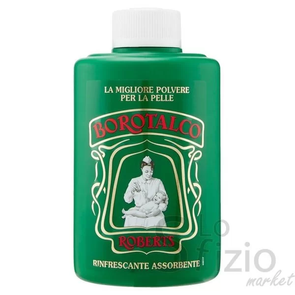 Roberts Borotalco Talcum Powder 200g Tin