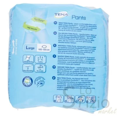 TENA Pants Plus Large 8pcs
