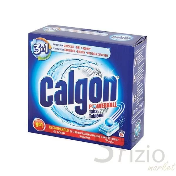 CALFORT CALGON ANTI-LIMESCALE TABS 15PCS