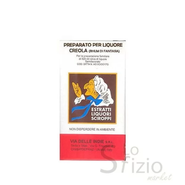 BERTOLINI RUM CREOLA LIQUEUR PREPARATION 20ML