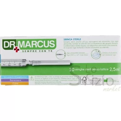 DR MARCUS SYRINGES 2.5ML X10