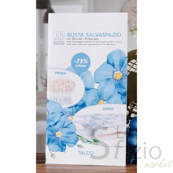 BUSTA SALVASPAZIO 50 X 60 CM 6 FRAGRANZE ASS