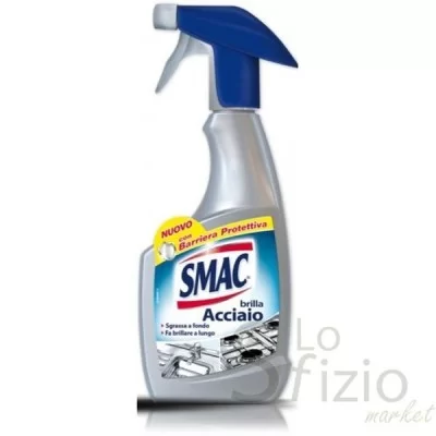 SMAC BRILLA ACCIAIO TRIGGER 500ML - Home, Detergenza, Detersivi pulizia Casa, Pulizia Legno e Metalli