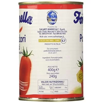 FONTANELLA POMODORI PELATI 400GR - Home, Alimentari, Conserve Pomodoro