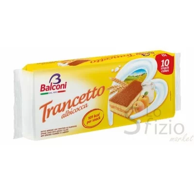 BALCONI TRANCETTO ALBICOCCA X10 280GR - Alimentari, Merendine, Piu compri meno paghi