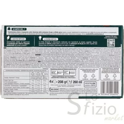 SAMMONTANA AMANDO BISCOTTI X4 FRUTTI BOSCO 208GR
