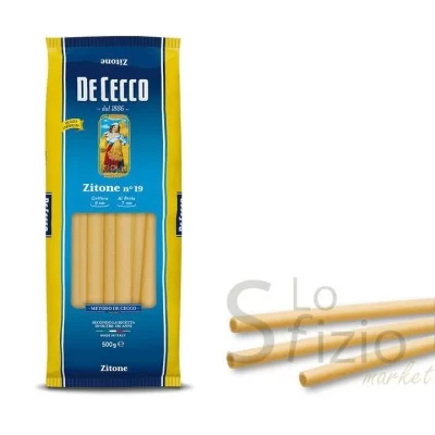 DE CECCO ZITONI PASTA NO. 19 500G