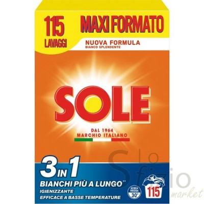 SOLE DETERSIVO FUSTONE 3IN1 115MIS 5,75KG - Home, Detergenza, Detersivi Bucato