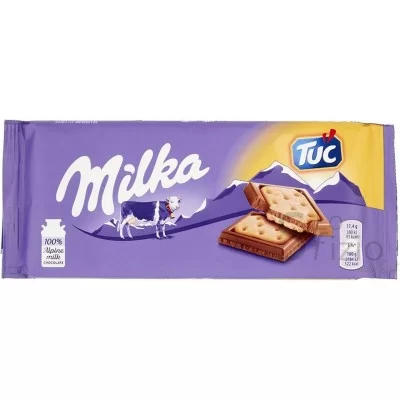MILKA TAVOLETTA CIOCCOLATO TUC 87GR - Home, Alimentari, Epifania, Cioccolata e Snack dolci
