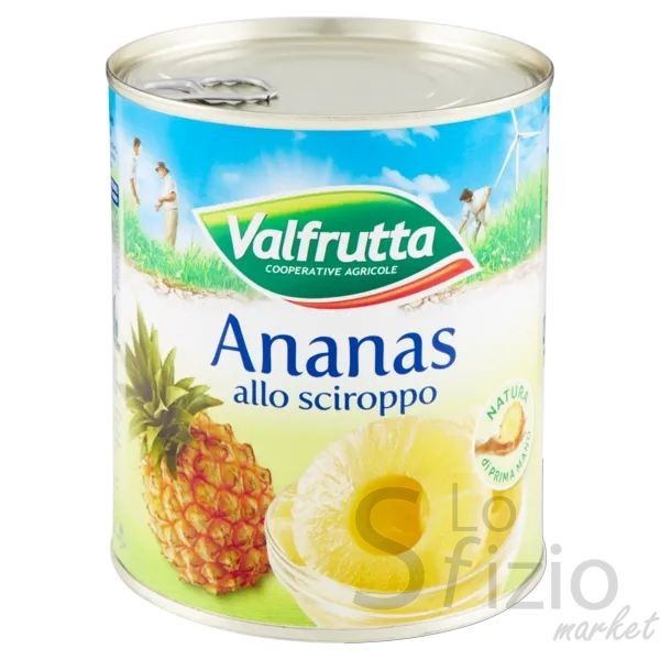VALFRUTTA ANANAS ALLO SCIROPPO 836GR