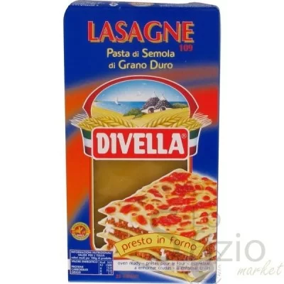 DIVELLA LASAGNA PASTA 500G