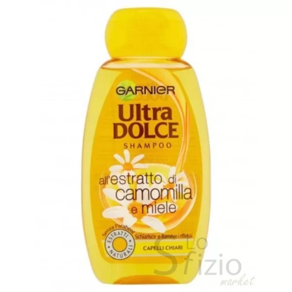 GARNIER ULTRA DOLCE SHAMPOO CAMOMILLA E MIELE 250M