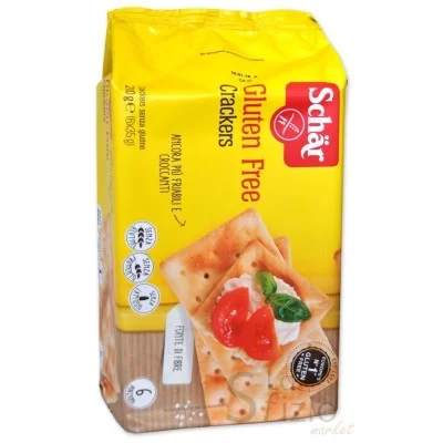 DR SCHAR CRACKER SENZA GLUTINE 210GR - Prodotti Salutari, Senza Glutine, Panificati e Biscottati