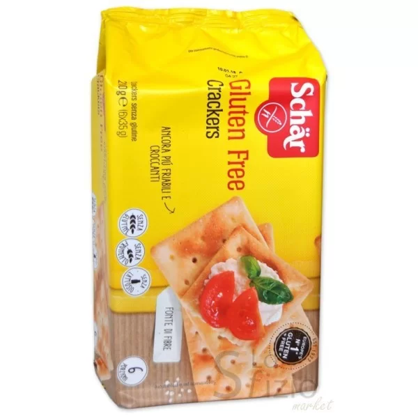 DR SCHAR GLUTEN-FREE CRACKERS 210G