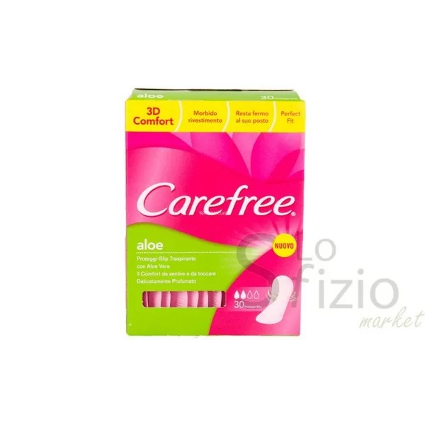 Carefree Cotton Aloe Pantyliners 30pcs