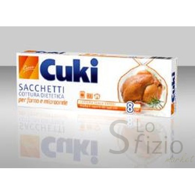CUKI SACCHETTI COTTURA FORNO 8PZ