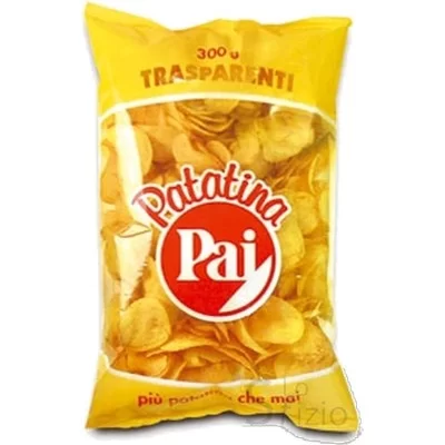 PAI LE PATATINE BUSTA TRASPARENTE 300GR - Home, Patatine e Snack salati