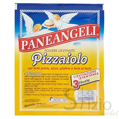 PANEANGELI LIEVITO PIZZAIOLO TORTE SALATE 3X15GR