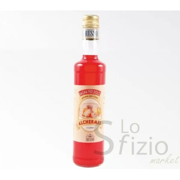 Russo Alkermes Liqueur for Pastry 50cl