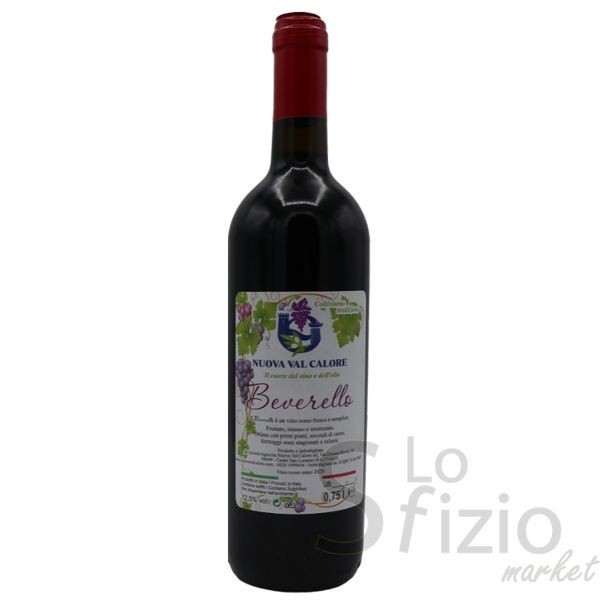 NUOVA VAL CALORE VINO BEVERELLO ROSSO 0,75L VAL CALORE VINO BEVERELLO ROSSO 0,75L