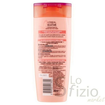 ELVIVE SHAMPOO KERATINA CAPELLI LISCI 250ML