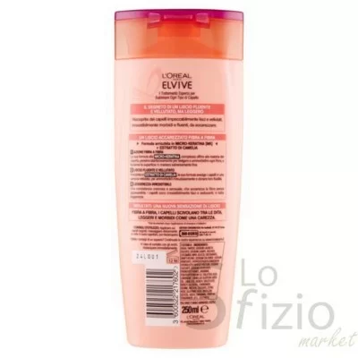 ELVIVE KERATIN SMOOTHING SHAMPOO FOR STRAIGHT HAIR 300ML
