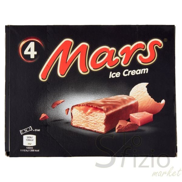 MARS ICE CREAM X4 167GR