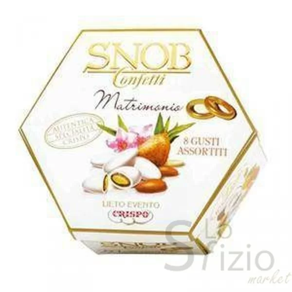 Crispo Snob Lieto Evento White Almonds 500g
