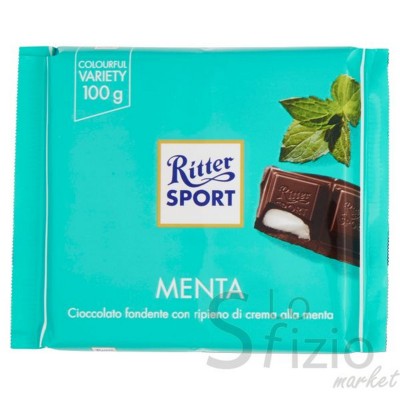 RITTER SPORT CIOCCOLATA MENTA 100GR
