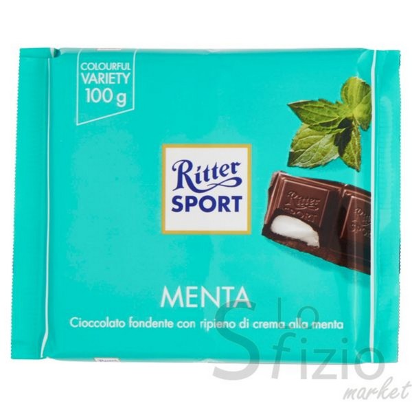 RITTER SPORT CIOCCOLATA MENTA 100GR