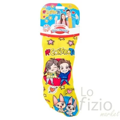 DOLCI PREZIOSI CALZA ME CONTRO TE GR190 - Home, Ricorrenze, Natale, Epifania