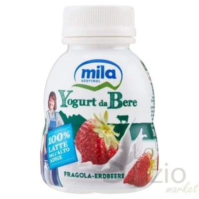 MILA YOGUTR DA BERE FRAGOLA 200 ML - Home, Freschi, Latte e Latticini, Yogurt