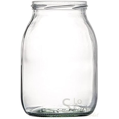 BARATTOLO VASO VETRO PER CONSERVE 1LT