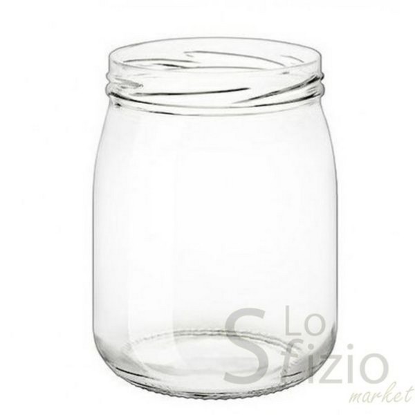 BARATTOLO VETRO PER CONSERVE 580ML