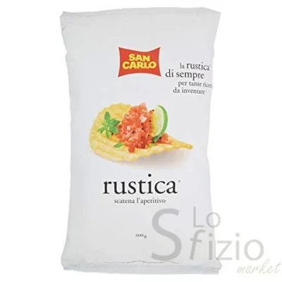 SAN CARLO PATATINA RUSTICA Gr300 - Alimentari, Patatine e Snack salati