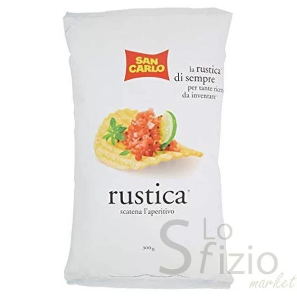 SAN CARLO RUSTICA POTATO CHIPS 300g