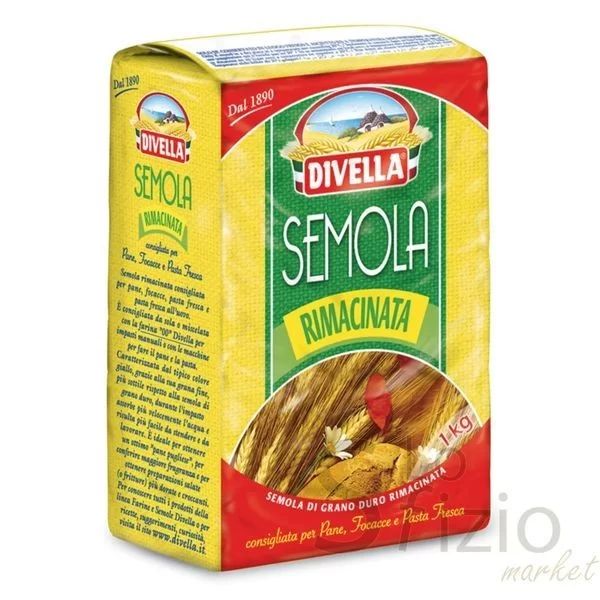DIVELLA DURUM WHEAT SEMOLINA REMILLED 1KG