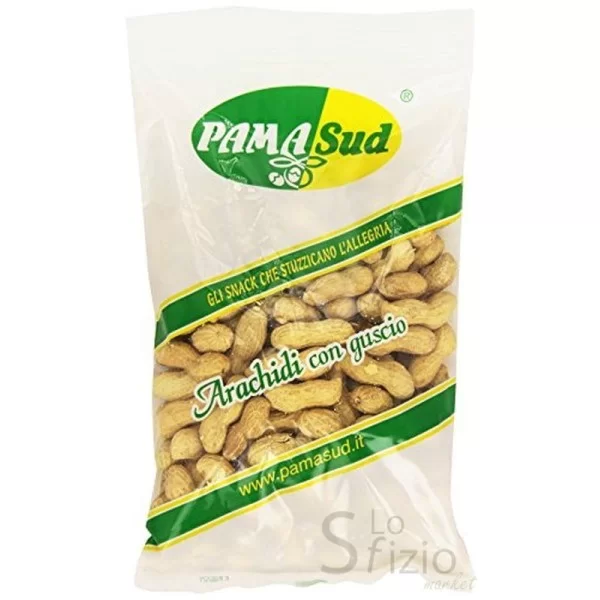 PAMA SUD DRIED FRUIT PEANUTS IN SHELL 300G