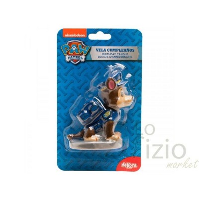 DEKORA CANDELA PAW PATROL 3D 8CM