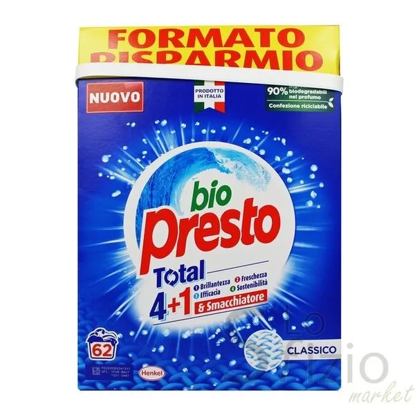 BIO PRESTO FUSTONE 62 MISURINI 3,10KG
