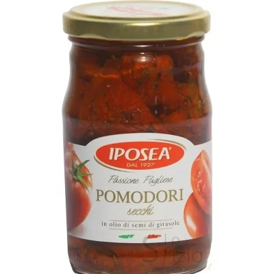 IPOSEA DRIED TOMATOES IN SUNFLOWER OIL 314ML