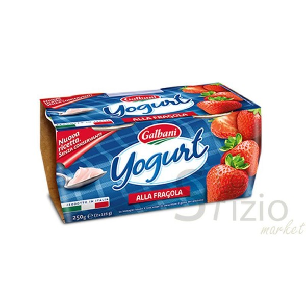 GALBANI YOGURT FRAGOLA 2X125GR