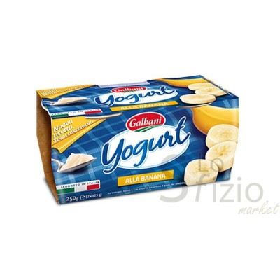 GALBANI YOGURT BANANA 2X125GR